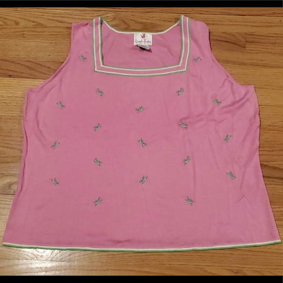 Quacker Factory 3X Twin Set Sweater - Picture 4 of 5